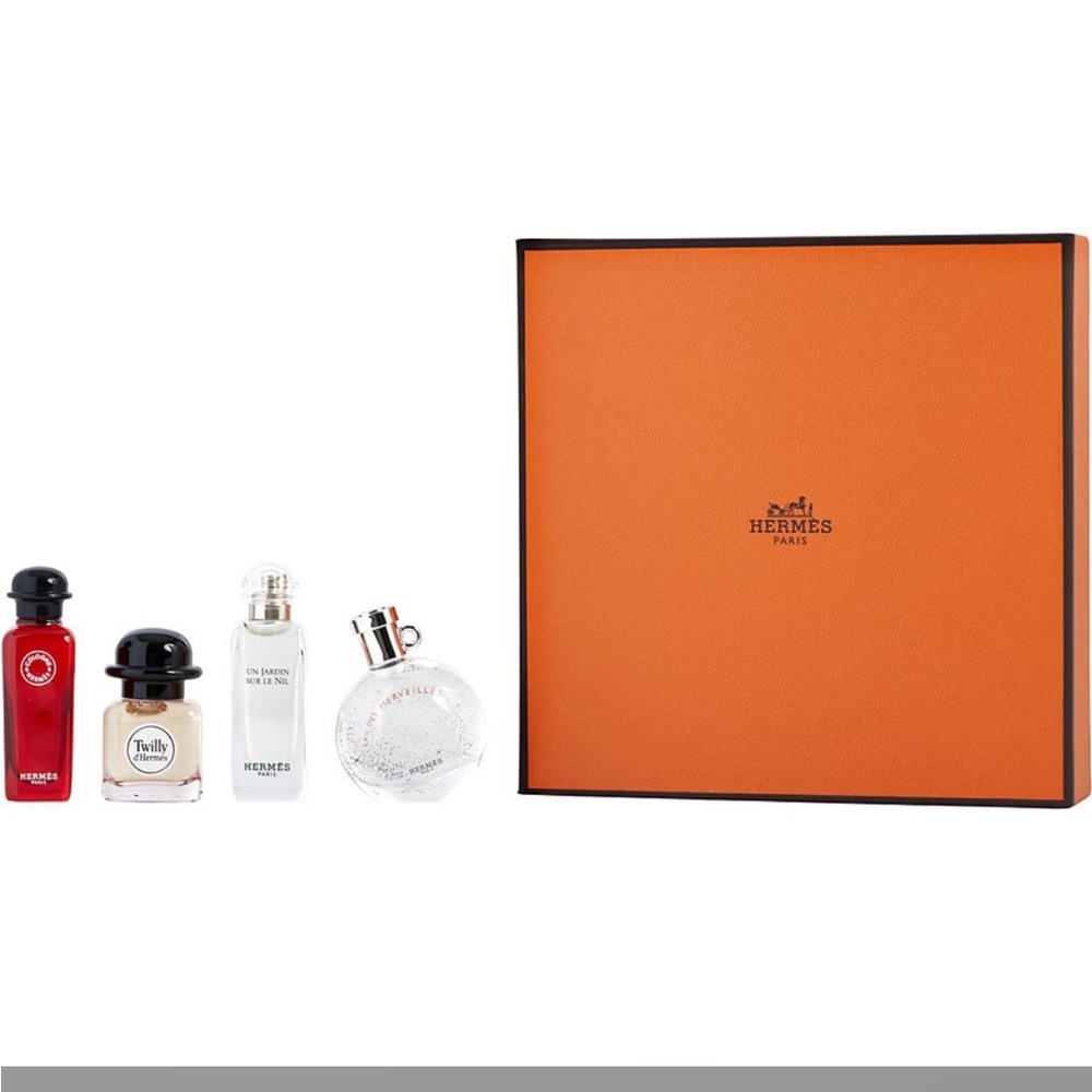 Hermes Limited Edition Gift Box with 4 deluxe scents new sealed Box